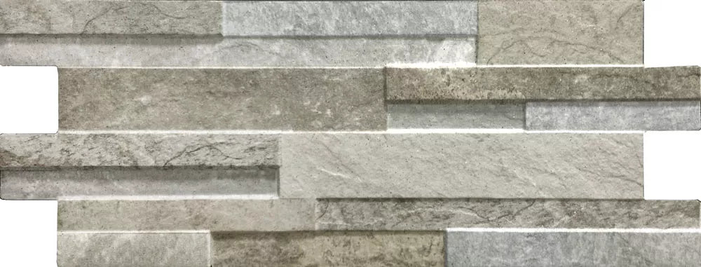 Quarzo Series Grey Stone Cladding Look Decorative Tile