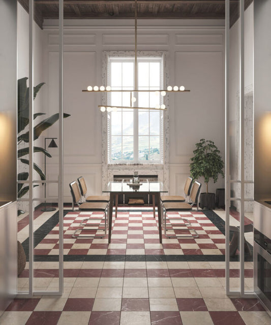 Dama Botticino Classico Porcelain Stone Look